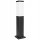 Lichtmasten, Garten Quadratischer Lichtmast Led-lux E27 90 cm schwarz