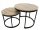  Kontrast SK102 Couchtisch rund 53 x 53 x 45cm Sonoma-Eiche