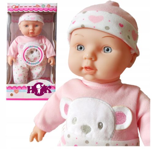  Die Babypuppe ist wie eine lebendige, interaktive, weiche, große Babypuppe, die spricht