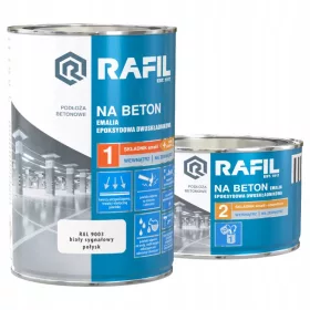 Rafil ON CONCRETE Epoxidlack WEISS RAL9003