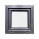 PVC-FENSTER 50 X 50 / 500 X 500 RU FENSTER RECHTS ANTHRAZIT 24H