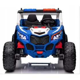    Batteriebetriebenes Auto für Kinder, Elektro-BUGGY POLICE 4x4 24V