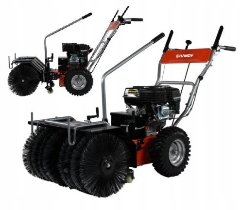 Handliche Benzin-Kehrmaschine ZHZ60-196L