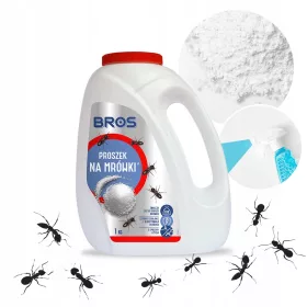   Bros Anti-Ameisen-Pulver 1 kg 1000 ml + KALENDER FÜR 2024 – KLEINER KALENDER 2024 – KLEINE REGELTABELLE