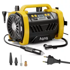   Ölfreier Kompressor Agog P6 Kompressorpumpe 12V/230V Luftkompressor 35 l 15 bar