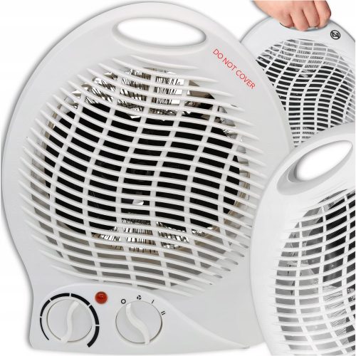 Volteno 2000 W weißer Heizlüfter