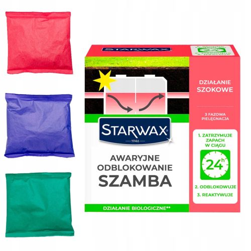  Bakterien für Klärgruben Starwax Unblocking 13in1