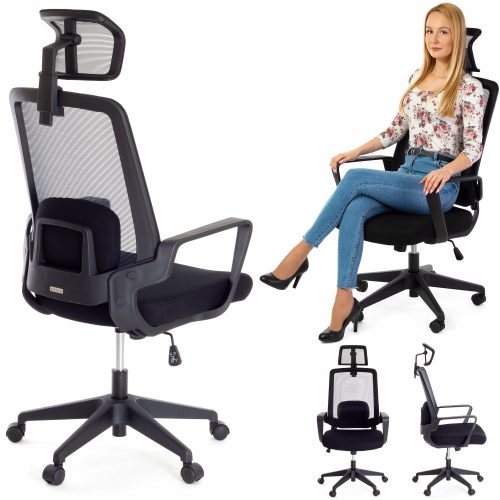  Ergosolid Drehstuhl, schwarz