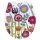 WENKO WC-SITZ mit Blumen und bunten Pflanzen