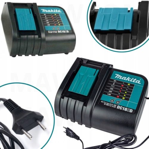  Makita DC18SD 18V Akkuladegerät