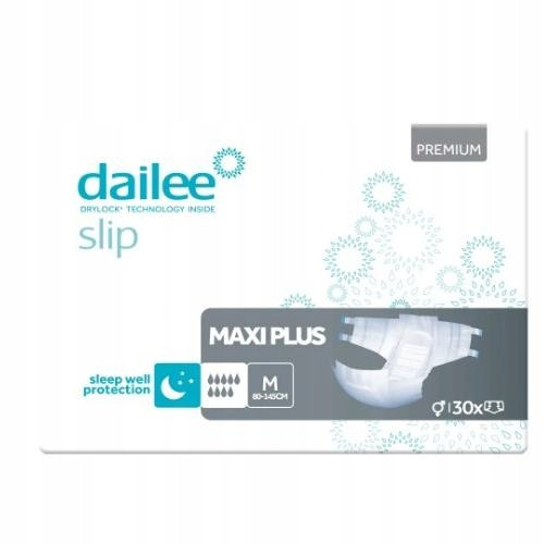  Dailee Slip Maxi Plus M Klettverschluss-Windeln für die Nacht