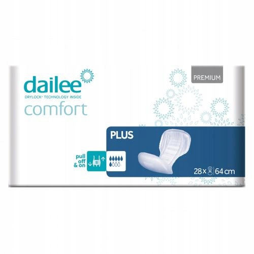  DAILEE Comfort Plus Anatomische Einlagen, 28 Stück