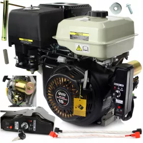 KOMMUNIKATIONSMOTOR GX390 Welle 25 mm 15 PS Anlasser