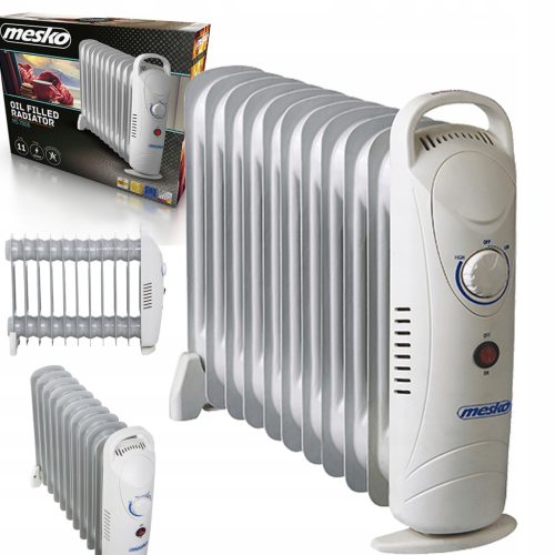  Ölkühler 11 Lamellen 1200W MESKO MS7806