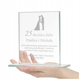  Graviertes Geschenk zum Hochzeitstag – Statuette