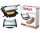 Elektrogrill - Tefal GC712D12 faltbarer Elektrogrill Silber/Grau 2000 W
