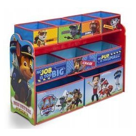    Delta Children Paw Patrol Spielzeug-Organizer 9 Behälter 92x69x30 cm