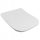 Toilettensitze Hamberger Santorini WC-Sitz, weißer Duroplast