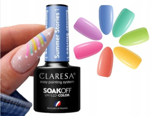  CLARESA HYBRID NAGELLACK SOMMER STORIES CHOICE
