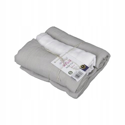  Musselin-Stoffwindeln, 2 Stoffwindeln, 1 BabyMatex