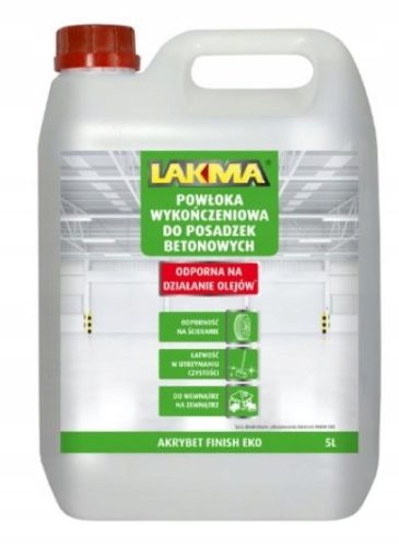 Lakma Acryl-Betonfarbe 5 l, farblos seidenmatt