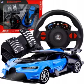    FERNGESTEUERTES AUTO-LENKRAD RC + SENSORISCHES ANTI-STRESS-SPIELZEUG FÜR KINDER PUSH BUBBLE POP IT ANTI-STRESS