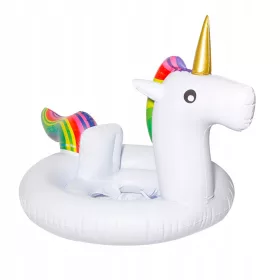 AUFBLASBARES EINHORN-RAD MIT SITZ, 70 CM