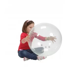  Klassischer Ball GYMNIC JINGLIN 55 cm, farblos