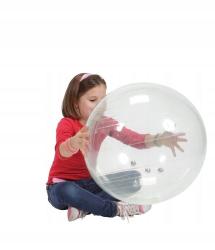  Klassischer Ball GYMNIC JINGLIN 55 cm, farblos