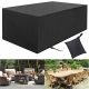 Abdeckung für Gartenmöbel - Gartenabdeckung für ein Set von 270 x 180 x 89 cm, schwarz
