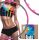  Fitli Hula Hoop mit Noppen, 95 cm, rosa