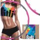  Fitli Hula Hoop mit Noppen, 95 cm, rosa