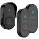 Basehome F501 1T+2R Funk-Türklingel, schwarz