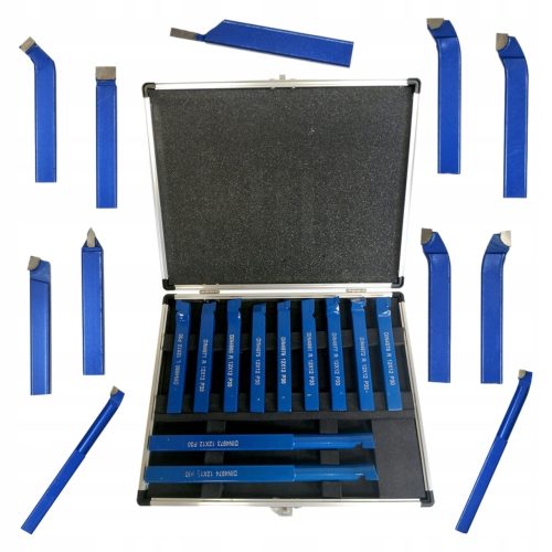 DREHMESSER-SET 11 STÜCK FÜR DREHMASCHINE 12x12