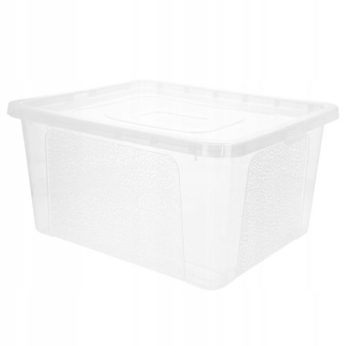 Boxen, Aufbewahrungsbehälter, Organizer Kunststoffbox 20l, großer geschlossener Boxbehälter