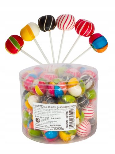 Multifarbige Kojaki Szczecińskie Lollipops von ENJOY