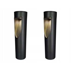  Einbau-Solarleuchte LED Plus schwarz 45 cm 2 Stk.