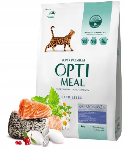  Optitimeal Trockenfutter Lachs 4 kg