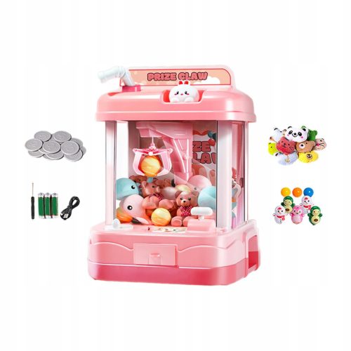  Kinderspielzeug mit Klauenmaschine, neue Aktivitäten zur Hand-Auge-Koordination, rosa Klaue