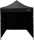 Gartenpavillon, Zelte - Aga Dreiwandzelt 2 x 2 x 2,9 m schwarz