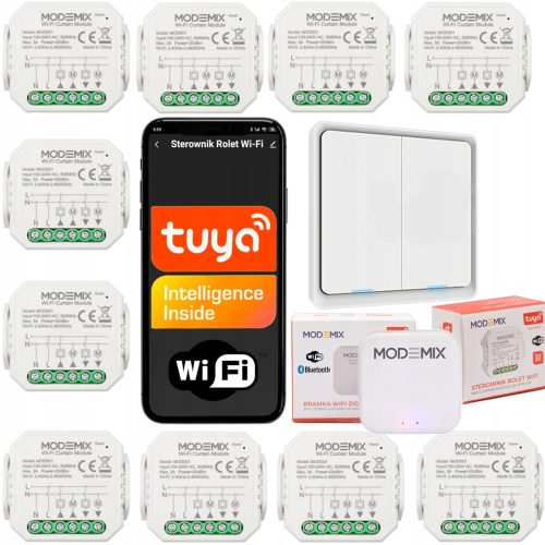 10x Rollladensteuerung + Schalter + ZIGBEE GATEWAY