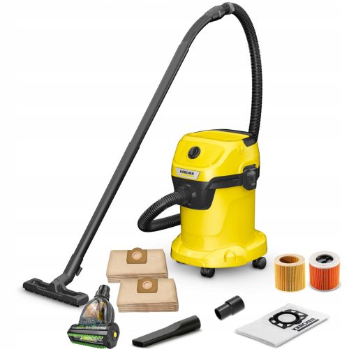 Kärcher WD3 1000 W Industriestaubsauger + 3 weitere Produkte