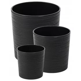    Blumentopf mit Einsatz Lamela Malwa Dłuto 19x19 cm schwarz + 2 weitere Produkte