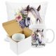  KISSENBECHER PFERDE BELIEBIGER NAME ALS GESCHENK VERSCHIEDENE DESIGNS