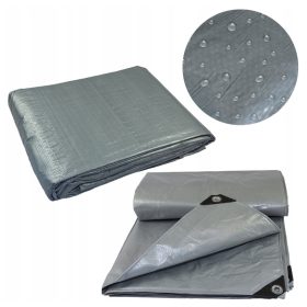   Robuste Abdeckplane 2x3 Meter, 120g/m2, mit UV-Schutz und Metallringen