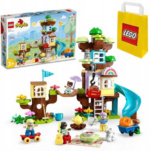  LEGO Duplo 10993 Baumhaus 3 in 1 + LEGO Papiertüte