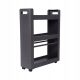  Eda Küchenschrank Grautöne 22 x 60 x 79 cm Frontfarbe: Grau