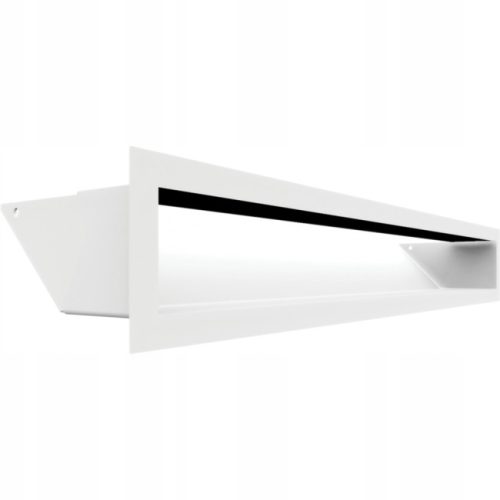 Luft Lüftungsgitter Luft Kratki 9x60 cm weiß