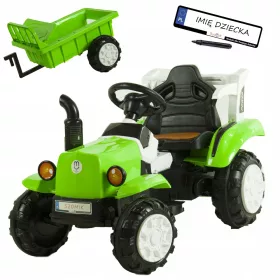  BATTERIE-TRAKTOR-ANHÄNGER 2 FERNBEDIENTE MOTOREN