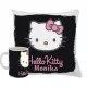  BECHER + KISSEN-Set HELLO KITTY VERSCHIEDENE MUSTER